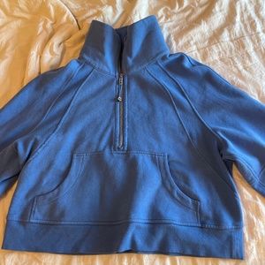 Lululemon Blue Nile half-zip scuba (no hood)